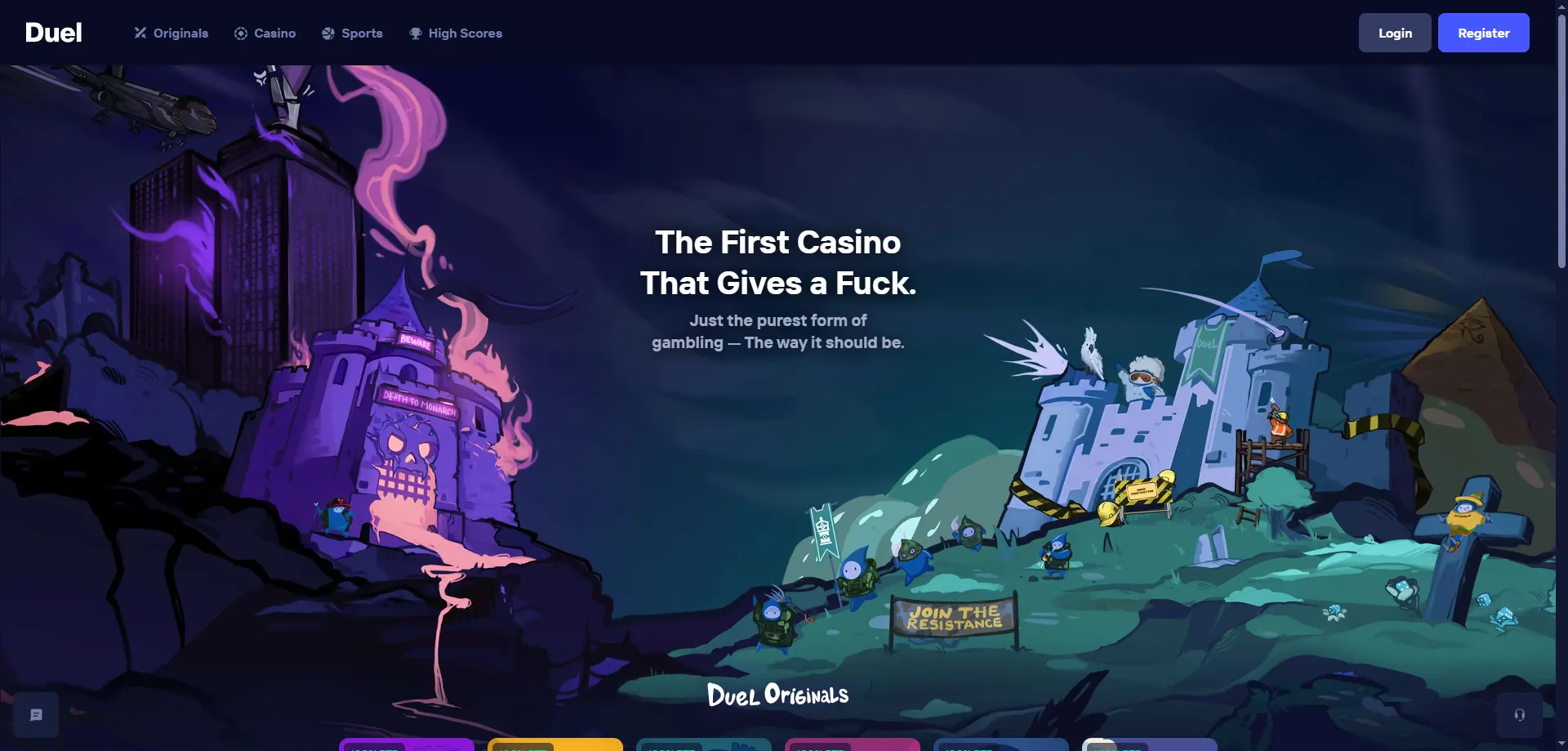 Duel Casino &mdash; licen&ccedil;a Anjouan e seguran&ccedil;a criptogr&aacute;fica verific&aacute;vel